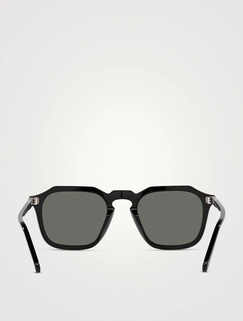 0PO3292S Rectangular Sunglasses