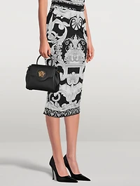 Pin Point Leather Pumps