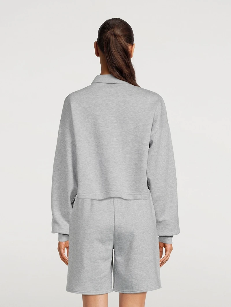 Henley Polo Sweater