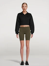 High-Waisted Biker Shorts