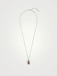 VLOGO Locket Pendant Necklace