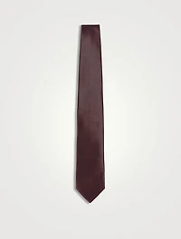 Cotton And Silk Jacquard Tie