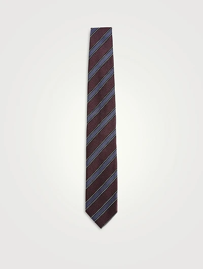 Silk Striped Tie