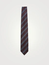 Silk Striped Tie