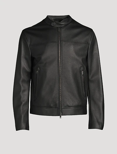 Leather Biker Jacket