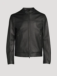 Leather Biker Jacket