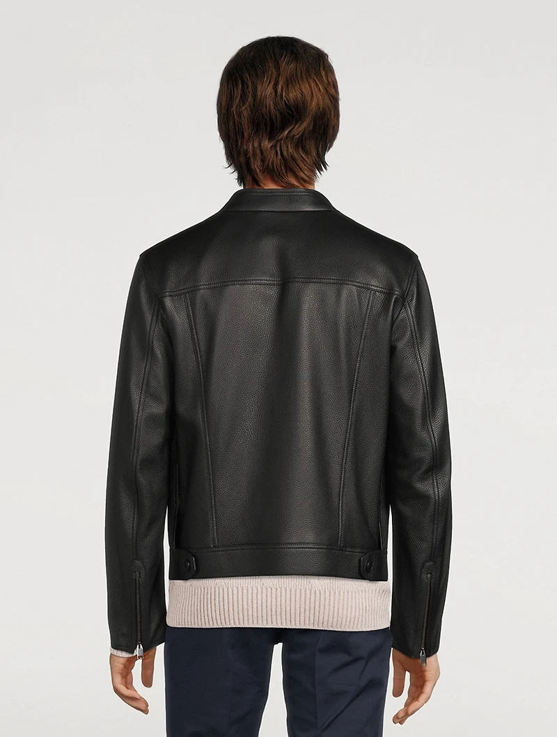 Leather Biker Jacket