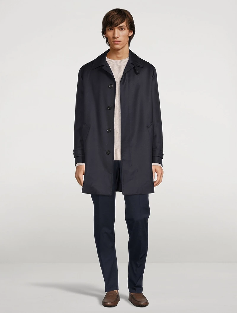 Wool Formal Overcoat