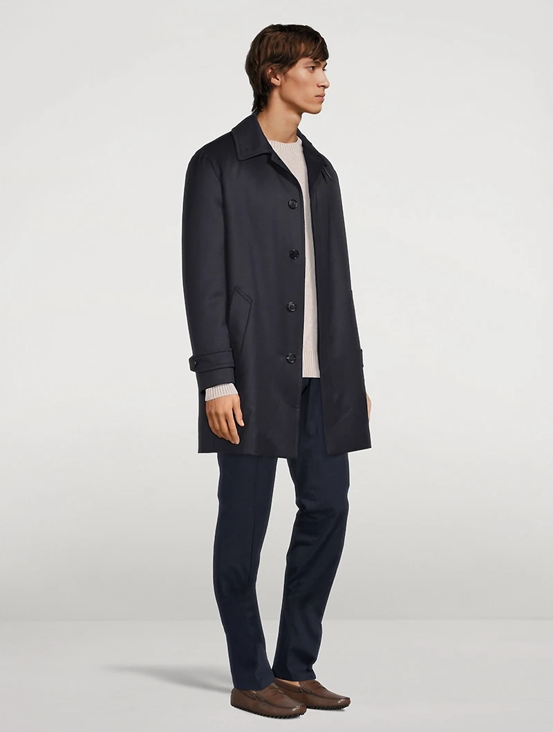 Wool Formal Overcoat
