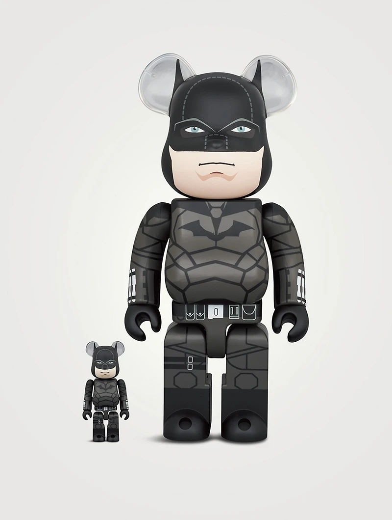 The Batman 100% & 400% Be@rbrick Set