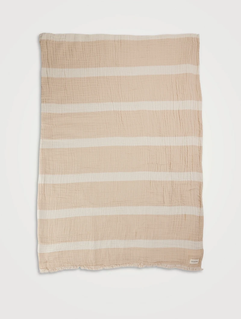 Oversized Muslin Throw Blanket