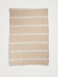 Oversized Muslin Throw Blanket
