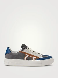 Gancini Suede Sneakers