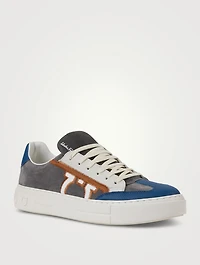 Gancini Suede Sneakers