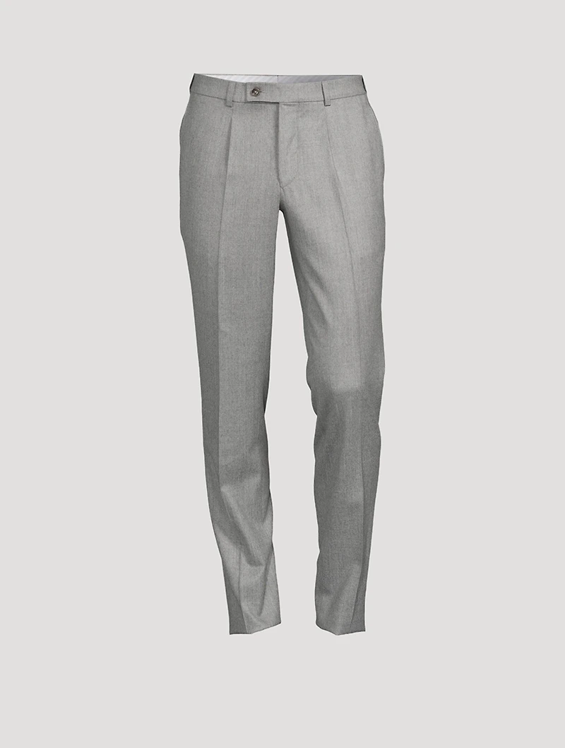 Yves Wool Slim-Fit Pants
