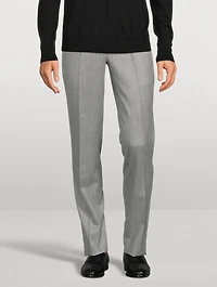 Yves Wool Slim-Fit Pants