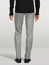 Yves Wool Slim-Fit Pants