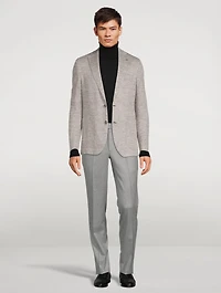 Yves Wool Slim-Fit Pants