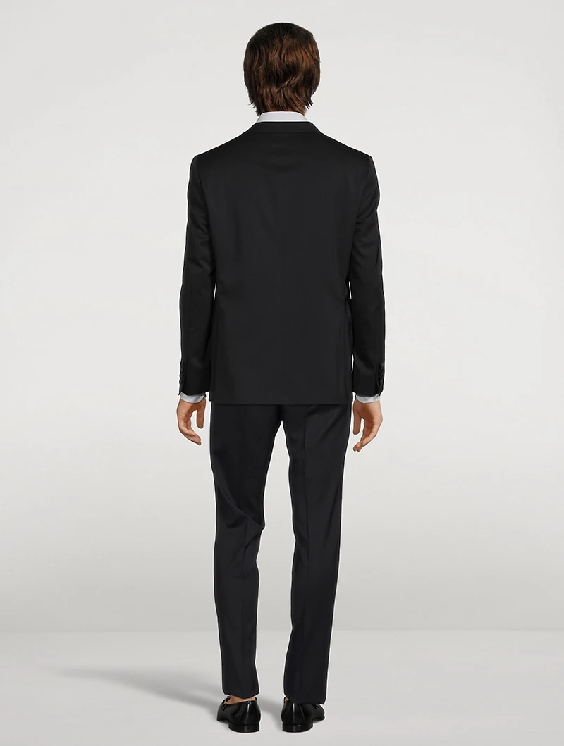 Elwood Wool Peak Lapel Tuxedo Jacket