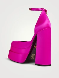 Medusa Aevitas Satin Platform Pumps