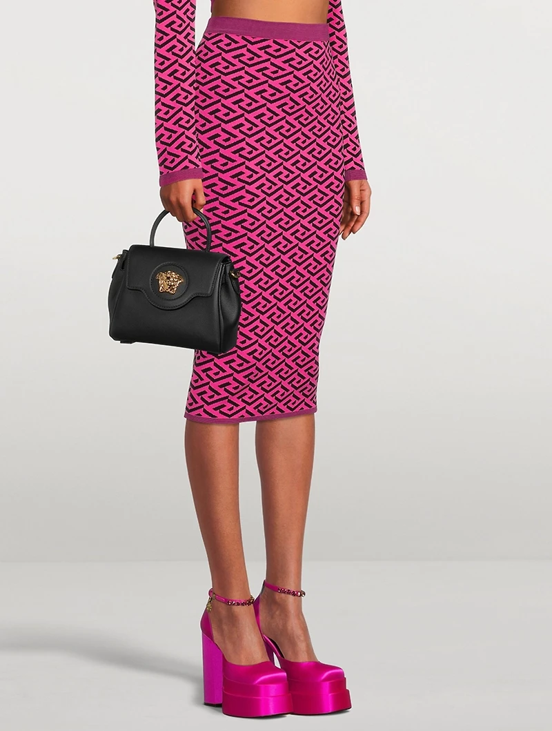 Medusa Aevitas Satin Platform Pumps