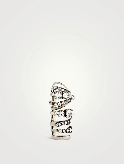 Left Ear Cuff With Crystals