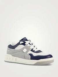 One Stud Leather Sneakers