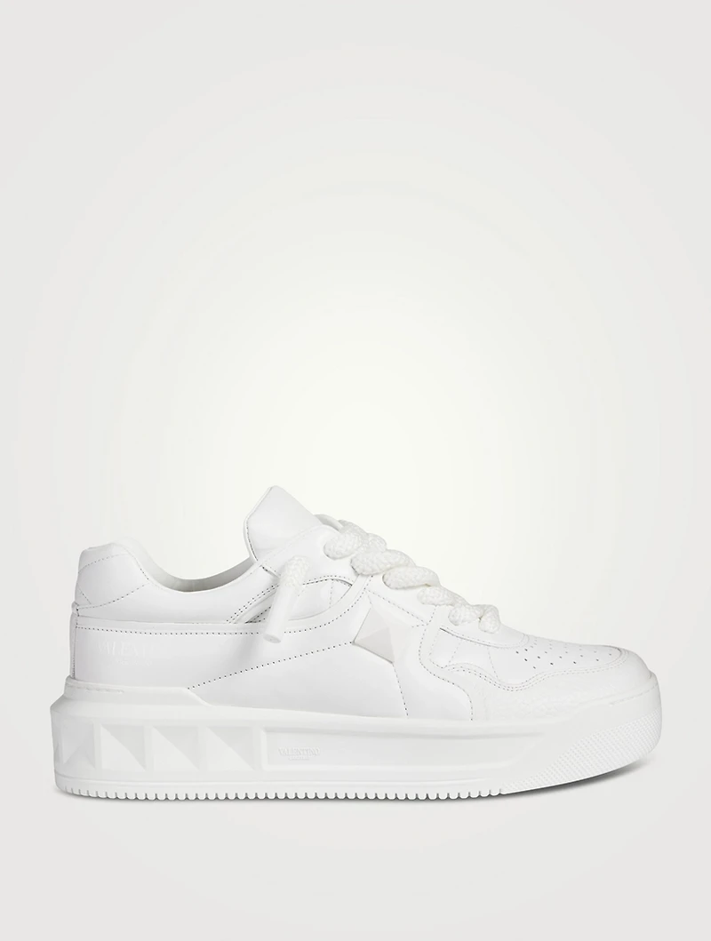 One Stud XL Leather Sneakers