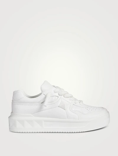 One Stud XL Leather Sneakers