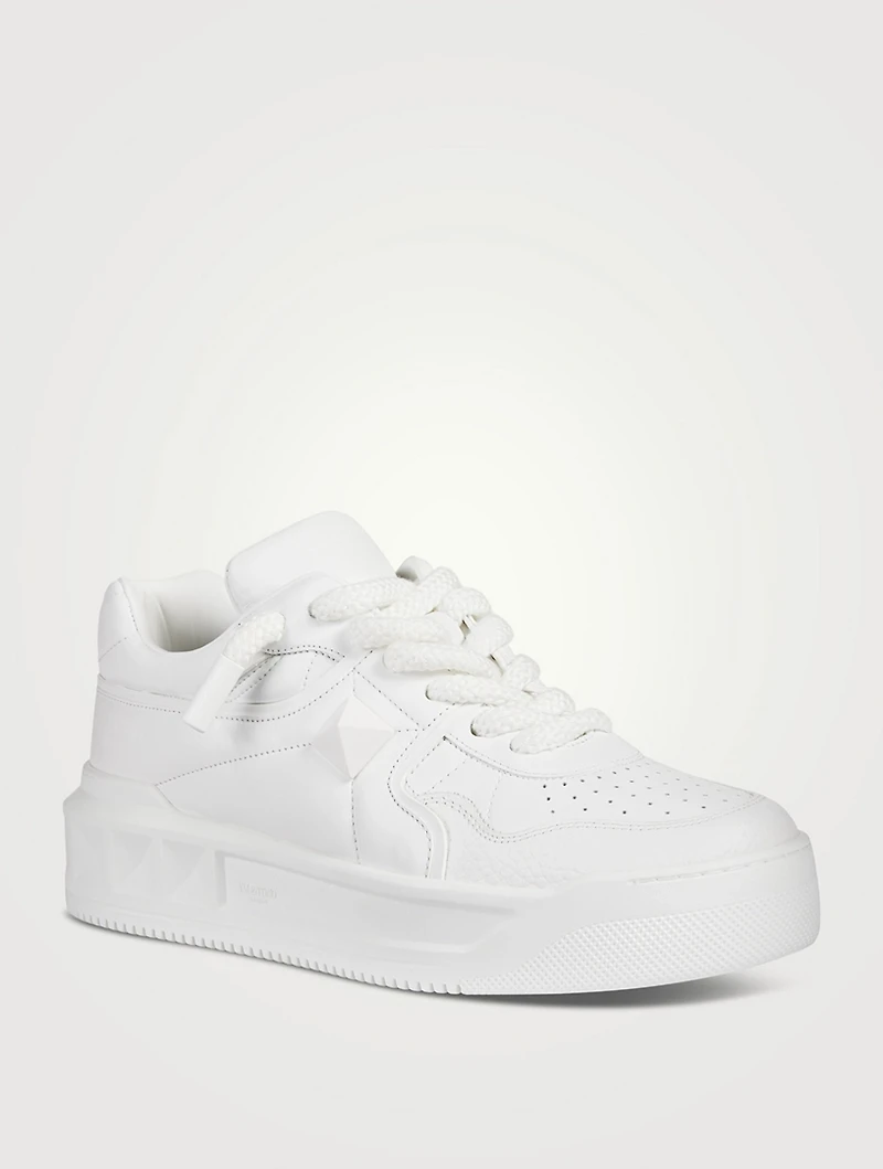 One Stud XL Leather Sneakers