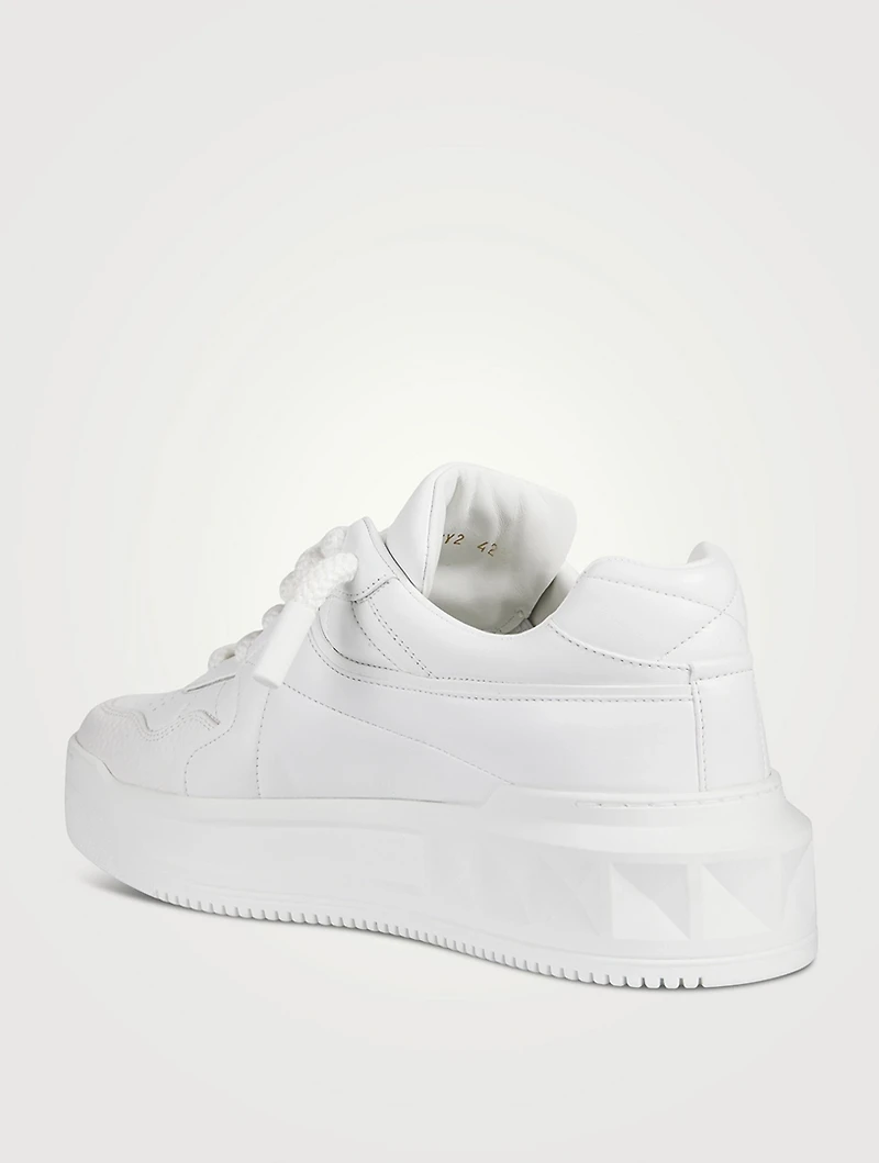 One Stud XL Leather Sneakers