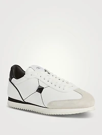 Stud Leather Sneakers