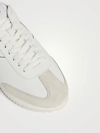 Stud Leather Sneakers