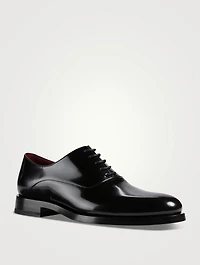 Mini VLOGO Leather Derby Shoes