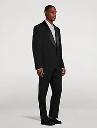 Mohair And Wool Smoking Jacket