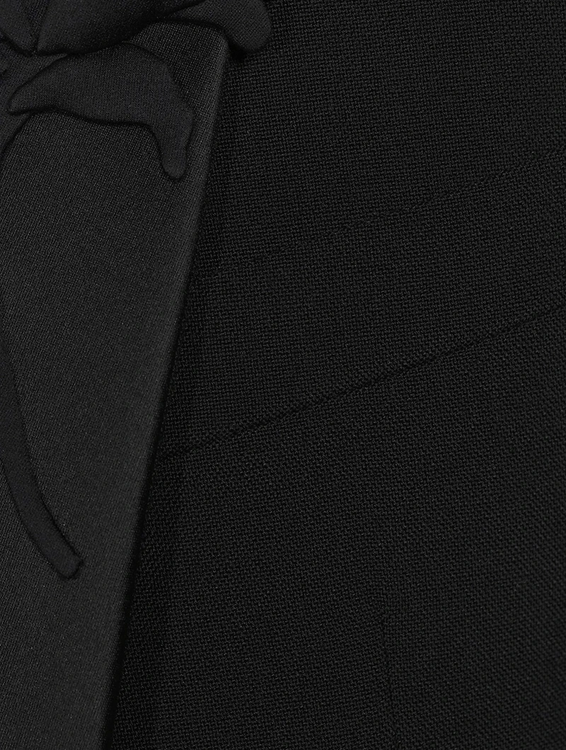 Mohair And Wool Smoking Jacket