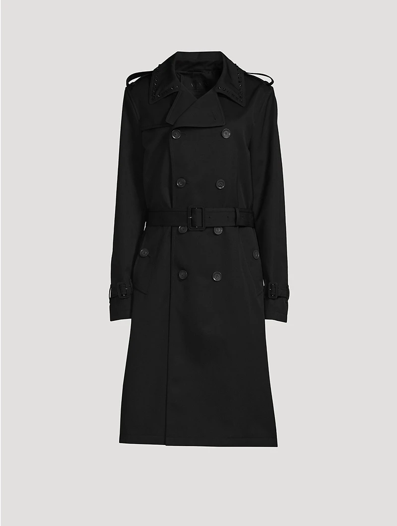 Rockstud Trench Coat