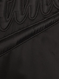 Cotton Varsity Jacket With Logo