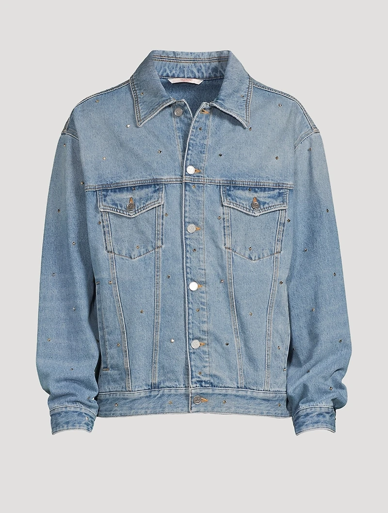 Rockstud Denim Jacket