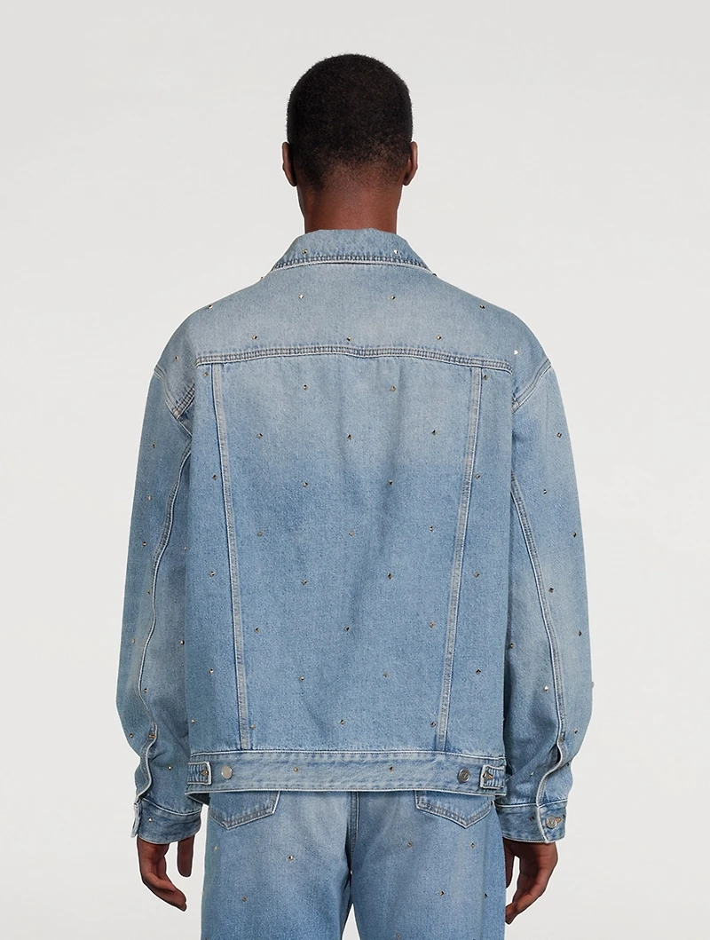 Rockstud Denim Jacket