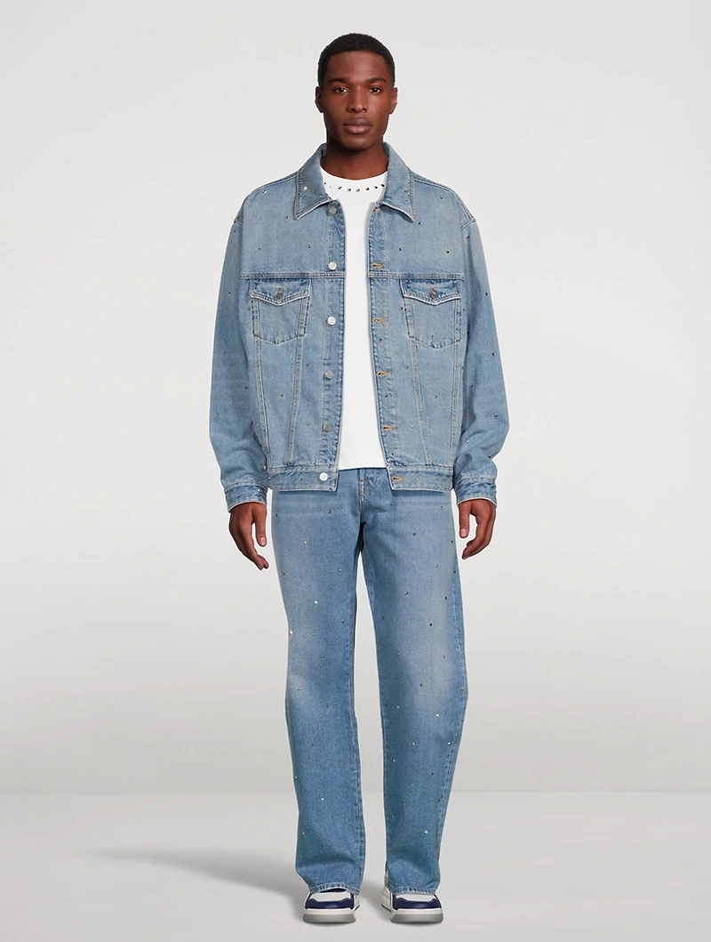 Rockstud Denim Jacket
