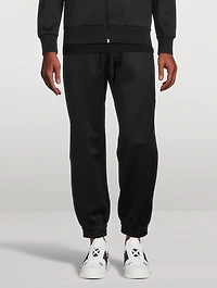 Jersey Jogger Pants With Untitled Studs
