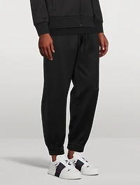 Jersey Jogger Pants With Untitled Studs