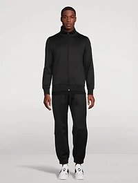 Jersey Jogger Pants With Untitled Studs
