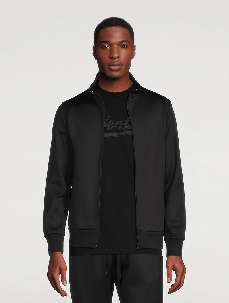 Zip Sweatshirt With Untitled Studs