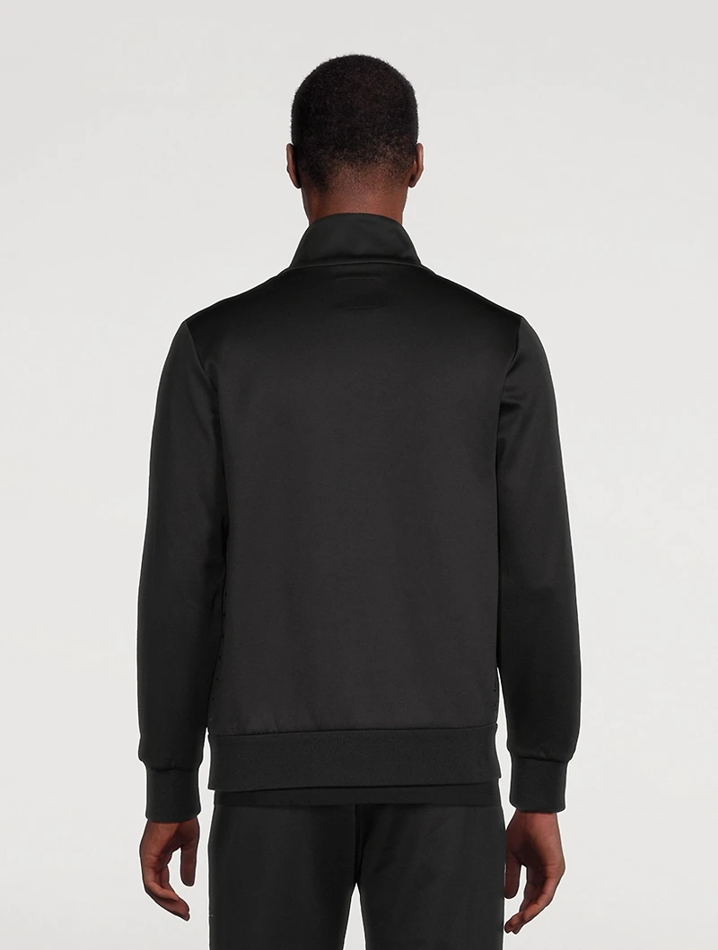 Zip Sweatshirt With Untitled Studs