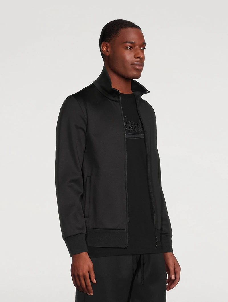 Zip Sweatshirt With Untitled Studs