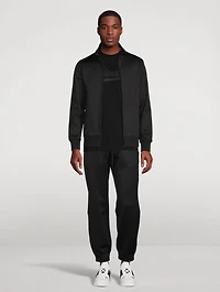 Zip Sweatshirt With Untitled Studs