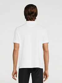 VLOGO Cotton Piqué Polo Shirt