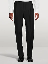 Wool And Silk Pants